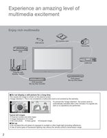 Panasonic TCP65ST30 TV Operating Manual